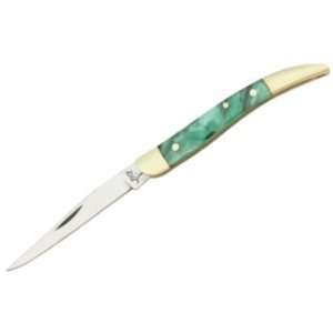   Pocket Knife with Jade Dragon Celluloid Handles