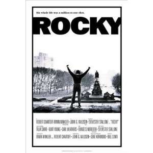 Rocky Poster ~ His whole like was a million to one shot   24 X 36 