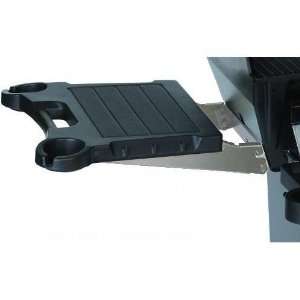 Broilmaster Black Fold Down Side Self With Stainless Mounting Bracket