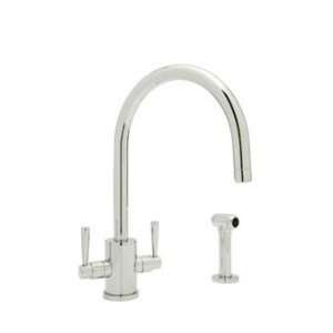   Hole C Spout Kitchen Faucet With Round Body