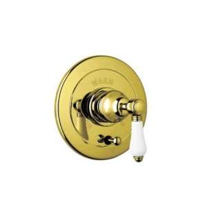 Rohl A7400LHIB Country Bath Hex Metal Lever Pressure Balance Trim with 