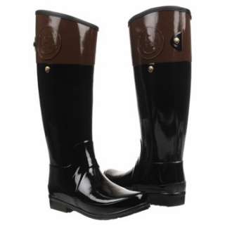 Womens Hunter Boot Regent Carlyle Black/Chocolate Shoes 