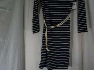  /White Stripes Pullover Dress Size L Large (4751) 885032524751  