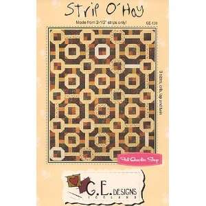  Strip OHoy Jelly Roll Quilt Pattern   G.E. Designs Arts 