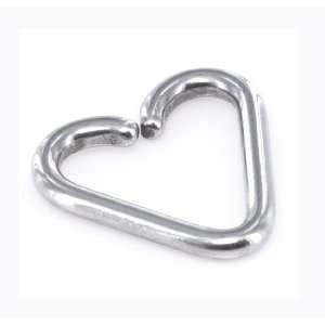  16g Steel Annealed Heart Jewelry