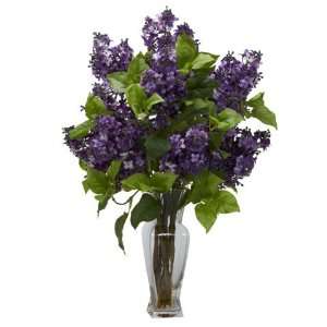  Purple Lilac Silk Flower Arrangement