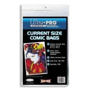  Ultra Pro Comic Bags Current Size