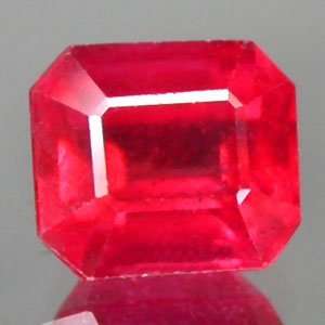  Intercolor USA RU 112 6.1 x 5.8mm Ec Ruby Gemstone