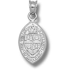 Tulane University Shield Pendant (Silver)