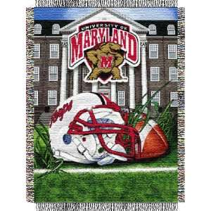 University of Maryland Collegiate Woven Tapestry Throws  