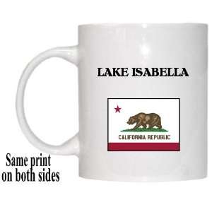  US State Flag   LAKE ISABELLA, California (CA) Mug 
