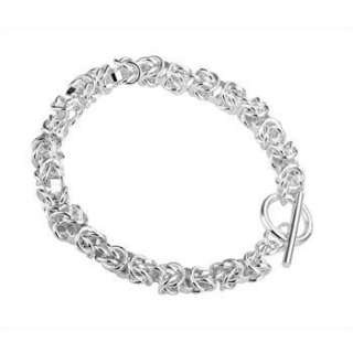   2012 Hot Sale Solid Silver chic T O Bracelet BP231+Gift Box  