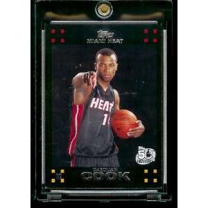  2007 08 Topps Basketball # 131 Daequan Cook Rookie   NBA 