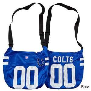  Indianapolis Colts NFL #00 Veteran Jersey Tote Bag Purse 