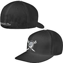 Mitchell & Ness Oakland Raiders Fitted Throwback Hat   