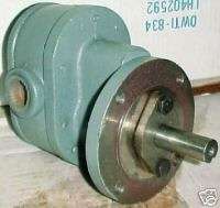 Brown & Sharpe Hydraulic Rotary Gear Pump 713   930   2  
