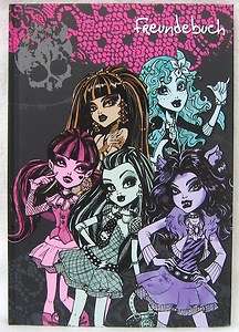 Monster High Freundebuch (Kollektion 2011)  