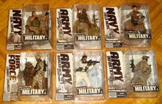 MCFARLANE MILITARY COLLECTION SERIES VARIANT SNIPER SPECIAL FORCES 