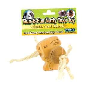  Ware Wood Bun E Fun Nutty Toss Small Pets Chew Toy