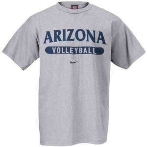    Nike Arizona Wildcats Ash Volleyball T shirt