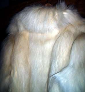 FOSMA Weißfuchs Pelzmantel (manteau renard) Groenland Pelz (fur 