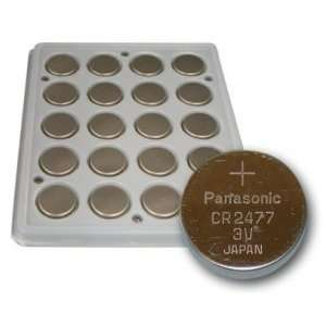  20 Pack Panasonic CR2477 Lithium 3V Coin Cell Batteries 