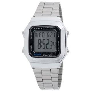 Casio Mens A178WA 1A Illuminator Bracelet Digital Watch ~ Casio
