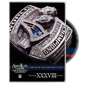   Bowl Champions Series DVD  Details New England Patriots, SB XXXVIII