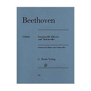 Beethoven Sonatas For Piano And Violoncello, Revised 
