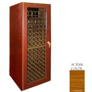   160 Bottle Wine Cellar   Glass Doors / Fruitwood Cabinet Appliances