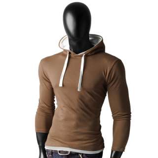 niki orange® Basic Shirt Hoodies Kapuzen Pullover verschiedene Farben 