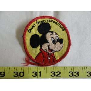  Vintage Mickey Mouse Patch   Used 