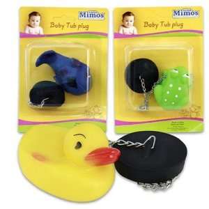  Tub Plug With Animal Plastic 3 Pieces Case Pack 36