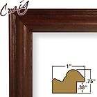 cherry red wood custom picture frames 23 24 wide one