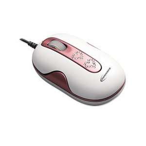  Innovera® 3 Button Pink Crystal Laser Mouse Electronics