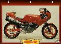 Gilera SATURNO NUOVO 1988 Motorcycle BIG card MOTO  