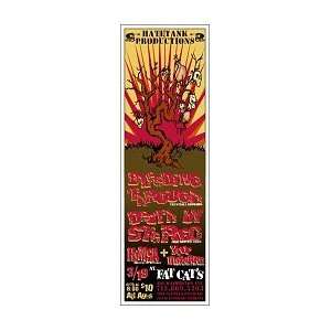  BLEEDING THROUGH   Limited Edition Concert Poster   by 