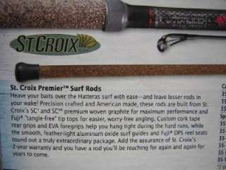ST Croix Premier Surf Rod   MADE IN USA   