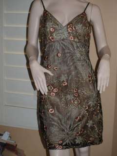Sue Wong Beaded & Embroidered Lace Dress( Size 12)  
