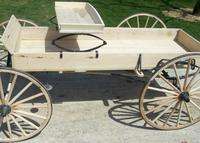 FULL SIZE BUCKBOARD WAGON FOR HORSEDRAWN USE  