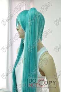 You will get 3 things 1 short wig + 2 clip on 120cm/ 47 ponytail 