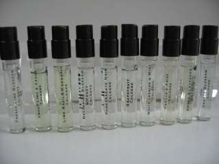 This auction is for 20 ( twenty ) Jo Malone Cologne Spray Vials