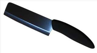 Black Ceramic knife Chefs Cleaver Black ABS hand S  