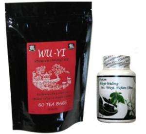 Wuyi Oolong Natural Weight loss Tea 60 BAGS + 100 PILLS  