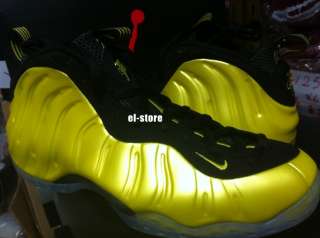Nike Air Foamposite One Electric Lime Yellow US 10  