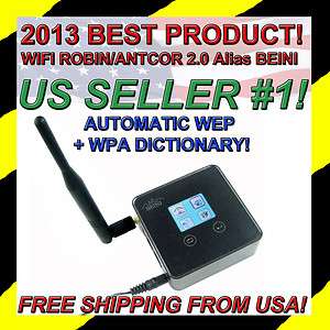 2013 BEST NEW ANTCOR ROBIN 2.0 BEINI WiFi UNLOCKER ROUTER AUTO HACK 