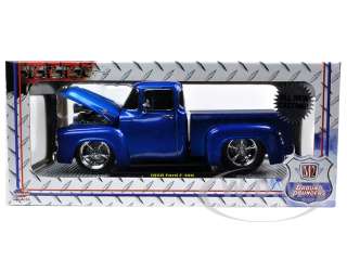 Brand new 124 scale diecast model car of 1956 Ford F100 Ground 