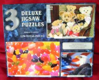 Deluxe Jigsaw Puzzles 2,250 pcs NIB  