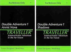 Traveller  Double Adventure 1 Shadows/Annic Nova GDW  
