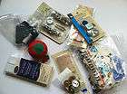 bag of sewing quilting buttons and other supplies large collection